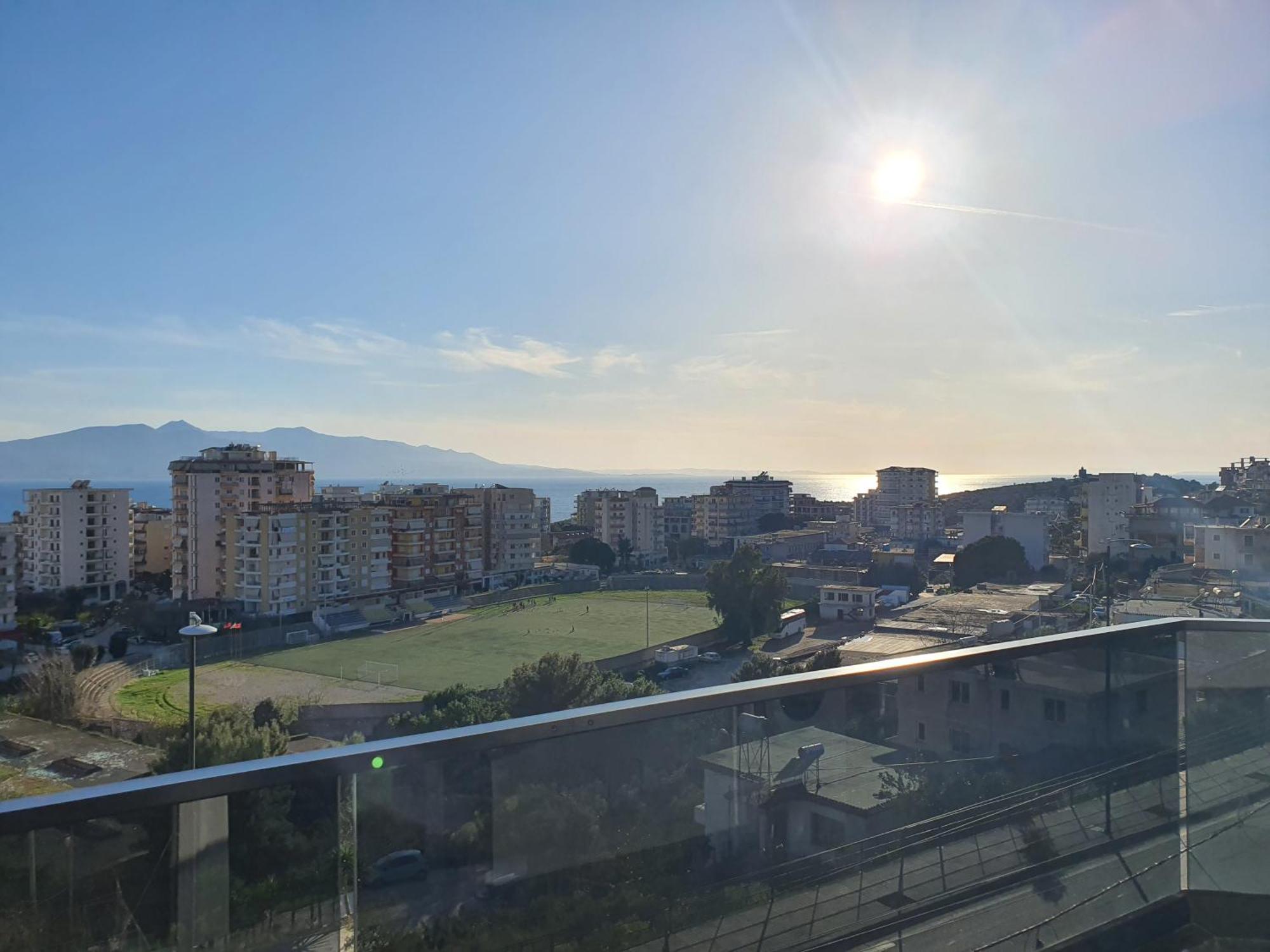 Flore Rooms Sarande Bagian luar foto